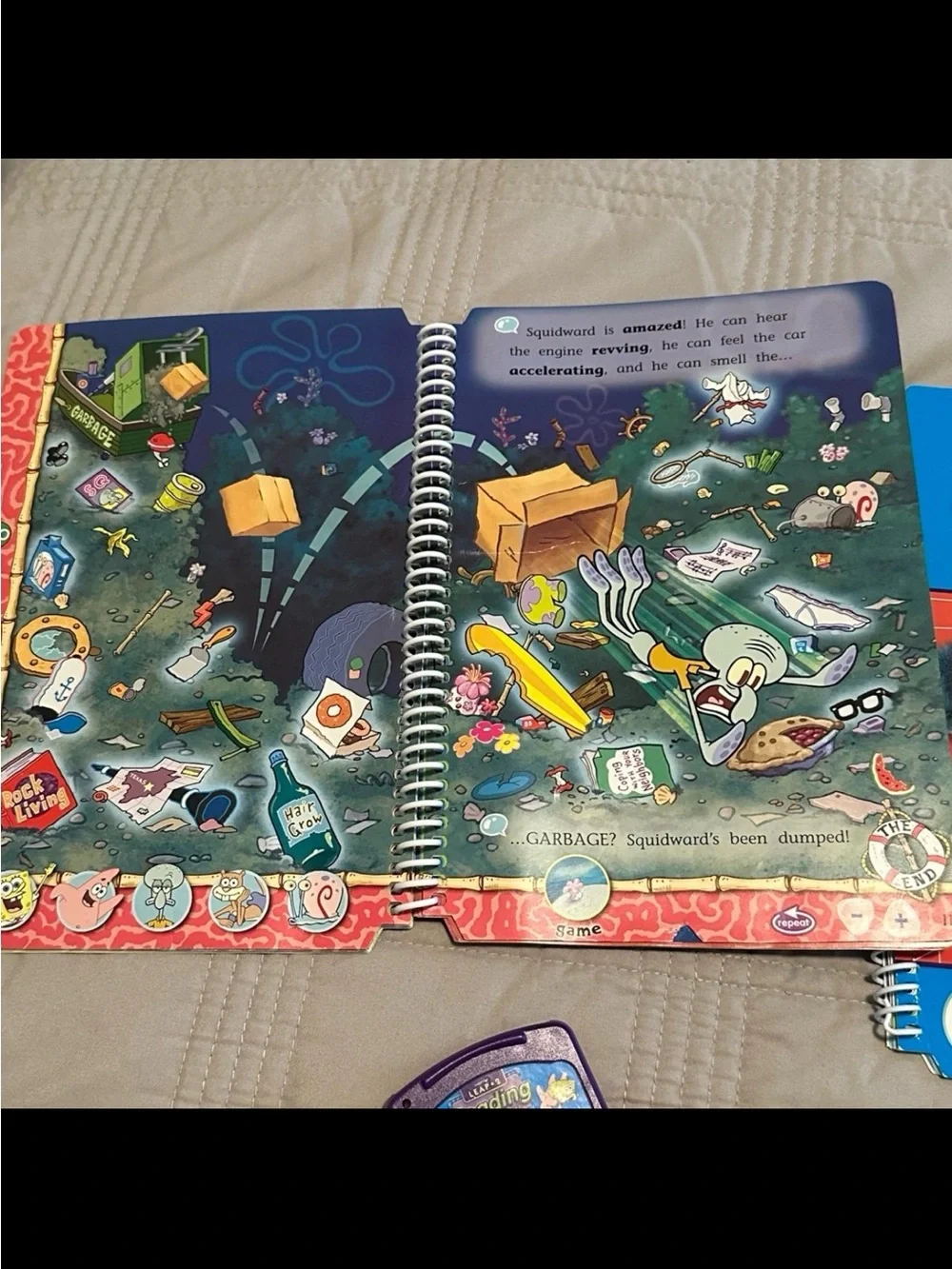 LEAP FROG Leap 2 Series SpongeBob, Monsters Inc., & Shrek Books & Cartridges!